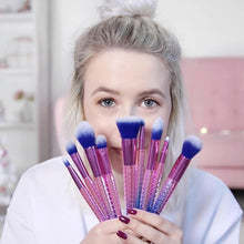 Load image into Gallery viewer, Mermaid Make Up Brush Set
