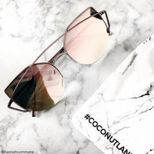 Load image into Gallery viewer, Ibiza Sunglasses in 'Rose Gold'