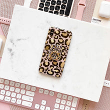 Load image into Gallery viewer, Phone Ring - Gold Leopard