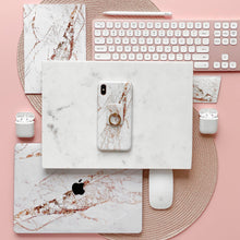 Load image into Gallery viewer, Phone Ring - Rose Gold Marble